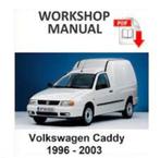 Volkswagen Caddy 1996-2003 Workshop manual op DVD in PDF, Ophalen of Verzenden