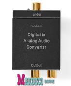 Digitale Audio Omvormer, Toslink, S/PDIF naar 2x RCA, 3,5mm