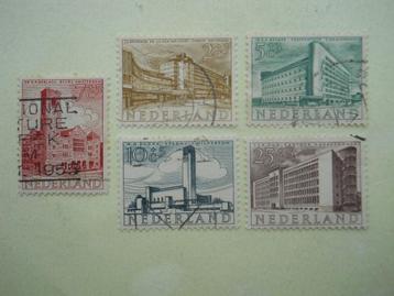 Nederland 1955 Zomerzegels serie Nvph.655-659 gestempeld beschikbaar voor biedingen