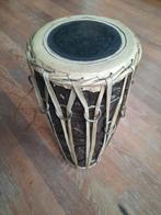 Handgemaakte Nepalese Dholak drum Djembe, Muziek en Instrumenten, Percussie, Ophalen of Verzenden, Zo goed als nieuw, Trommel