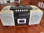 Qmedia boombox met dvd nieuw, Ophalen of Verzenden, Nieuw, Radio, Met cd-speler