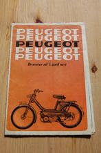 Peugeot modellen 1969 met losse prijslijst 1-1-69, Ophalen of Verzenden, Nieuw