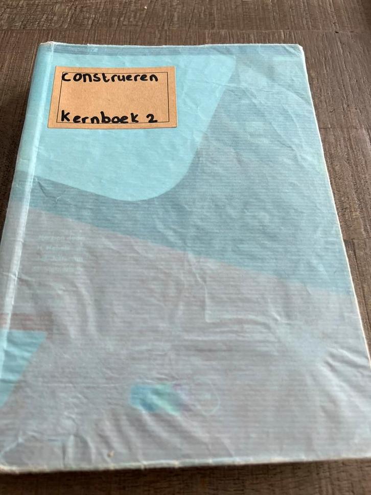 Construeer Kernboek 2 4e druk 3e oplage 2016 9789006901399, Boeken, Schoolboeken, Zo goed als nieuw, Overige niveaus, Ophalen of Verzenden