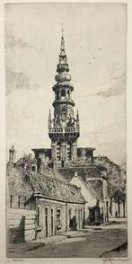 Henk Roodenburg - Nieuwe Kerk Haarlem, Antiek en Kunst, Kunst | Etsen en Gravures, Ophalen of Verzenden