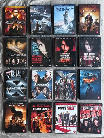 Thrillers, Superhelden & Blockbusters – 16 topfilms op DVD m beschikbaar voor biedingen