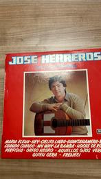 José Herreros vinyl met handtekening, Gebruikt, Ophalen of Verzenden
