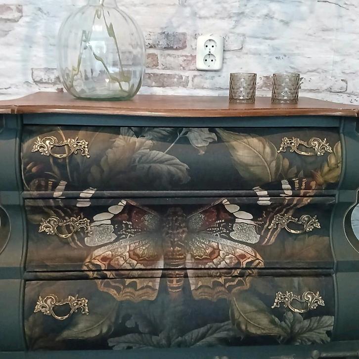 Buikkastje, Huis en Inrichting, Kasten | Ladekasten, Gebruikt, Minder dan 100 cm, 50 tot 100 cm, 25 tot 50 cm, Eikenhout, 3 of 4 laden