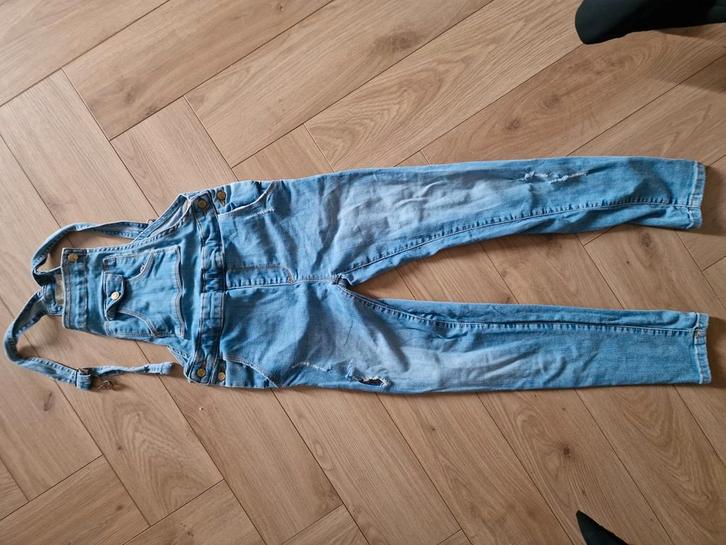 Zara Girls Denim Tuinbroek Maat 9/10, Kinderen en Baby's, Kinderkleding | Overige, Gebruikt, Meisje, Ophalen of Verzenden