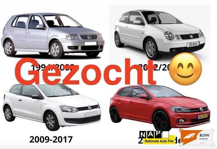 Volkswagen Wij kopen uw Polo TDI van bwj 2000-2019, Auto's, Volkswagen, Polo, ABS, Airbags, Airconditioning, Boordcomputer, Centrale vergrendeling