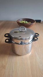 pastapan, Ophalen, Zo goed als nieuw, Rvs, Kookpan of Snelkookpan