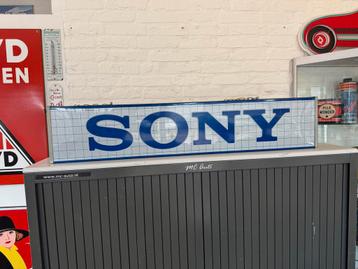 SONY oude reclame lichtbak beschikbaar voor biedingen