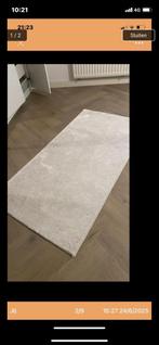 Mooi vloerkleed - 100x150 cm - Weinig gebruikt, 100 tot 150 cm, Wit, Ophalen of Verzenden, Zo goed als nieuw