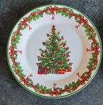 Ontbijtbordjes kerst. Kerstboom. Blokker. Laatste 2!, Nieuw, Ophalen of Verzenden, Bord(en), Overige stijlen