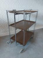 Vintage inklapbare serveerkar/trolley, Verzamelen, Ophalen
