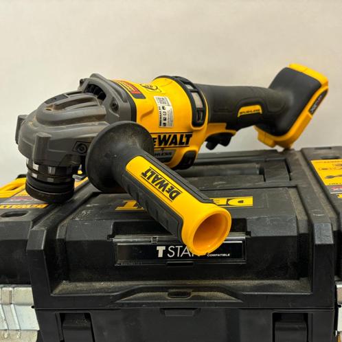 DeWalt DCG414 Type 3 Haakse Slijper + 18-54v 9.0Ah Accu, Doe-het-zelf en Verbouw, Gereedschap | Slijpmachines, Gebruikt
