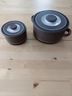 Vintage dekschalen te koop, Ophalen, Keramiek, Overige stijlen, Schaal of Schalen