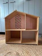 Houten Poppenhuis, Kinderen en Baby's, Speelgoed | Poppenhuizen, Ophalen, Zo goed als nieuw, Poppenhuis