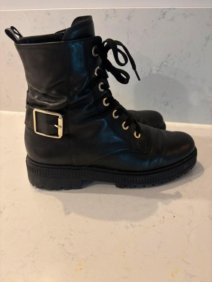 Gabor enkellaars 6,5, Kleding | Dames, Schoenen, Zo goed als nieuw, Zwart, Verzenden