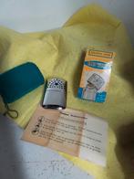 14298) mooi verchroomde  handverwarmer met gebruiksaanwijzin, Antiek en Kunst, Ophalen of Verzenden