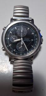 Vintage Seiko Stainless Steel Chronograph heren horloge., Sieraden, Tassen en Uiterlijk, Horloges | Heren, Ophalen of Verzenden