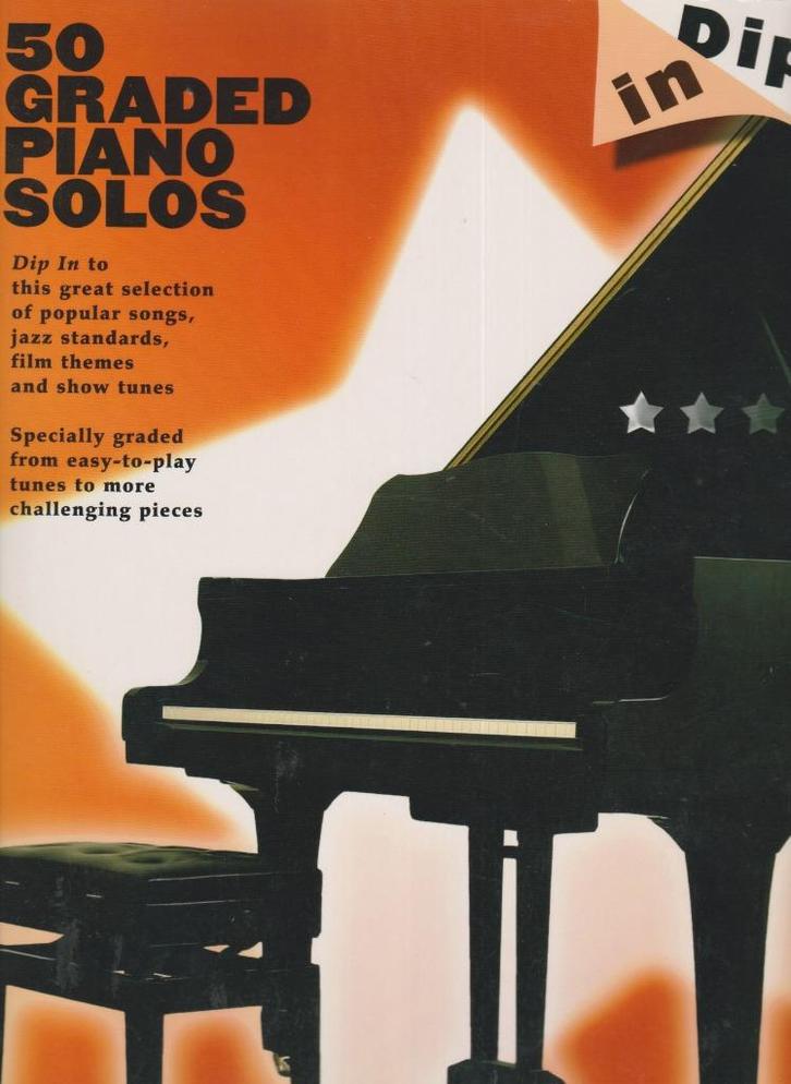 50 GRADED PIANO SOLOS, Muziek en Instrumenten, Bladmuziek, Gebruikt, Artiest of Componist, Populair, Piano, Ophalen of Verzenden