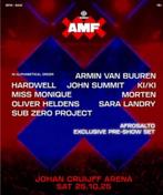 4 AMF Amsterdam Arena ADE 2025 25 Oktober Armin Hardwell KI, Tickets en Kaartjes, Twee personen, Oktober
