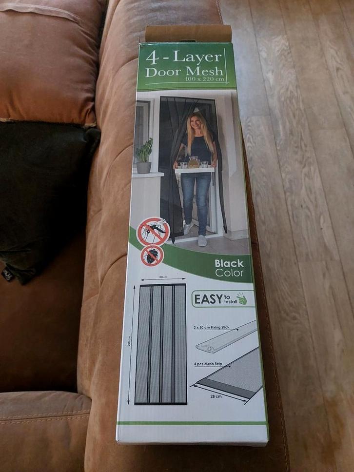 Vliegengordijn 0,50x0,30x220cm, Doe-het-zelf en Verbouw, Deuren en Horren, Zo goed als nieuw, Overige typen, 200 tot 215 cm, 100 tot 120 cm