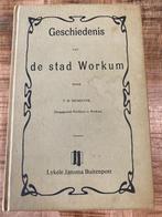 Geschiedenis van de Stad Workum OPRUIMING, Boeken, Geschiedenis | Stad en Regio, Ophalen of Verzenden, 20e eeuw of later, Gelezen