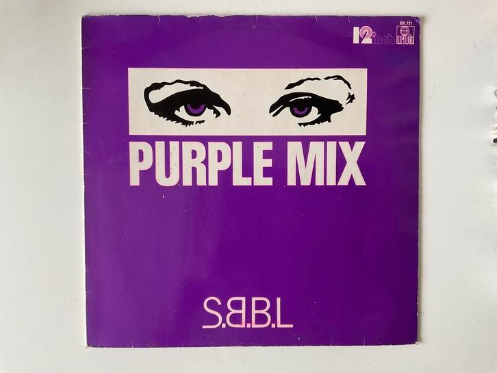S.B.B.L. – Purple Mix (Prince mix) LP Funk pop, Cd's en Dvd's, Vinyl | Pop, Gebruikt, 1980 tot 2000, 12 inch, Ophalen of Verzenden