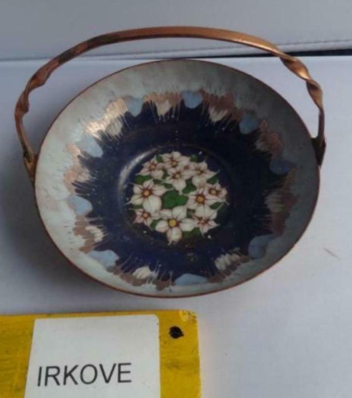 HENGSELSCHAALTJE CLOISONNE * Koper *, Antiek en Kunst, Antiek | Koper en Brons, Verzenden