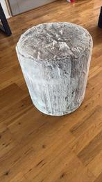 Poef/ kruk, Huis en Inrichting, Ophalen, Minder dan 50 cm, Minder dan 50 cm, Zo goed als nieuw