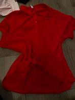 Rode blouse maat m, Kleding | Dames, Jumpsuits, Verzenden, Zo goed als nieuw, Maat 38/40 (M), Rood