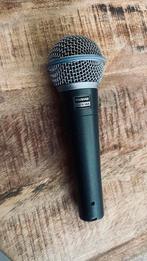 Shure Beta 58A Microfoon, Muziek en Instrumenten, Microfoons, Ophalen of Verzenden, Zo goed als nieuw, Zangmicrofoon
