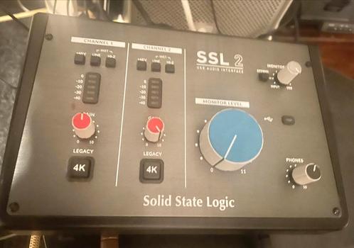 Geluidskaart SSL 2 USB AUDIO INTERFACE Solid State Logic, Muziek en Instrumenten, Effecten, Zo goed als nieuw, Ophalen of Verzenden