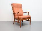 Farstrup møbler fauteuil nieuwe stoffering, Huis en Inrichting, Fauteuils, Ophalen, Hout, Niet bekend, Minder dan 75 cm