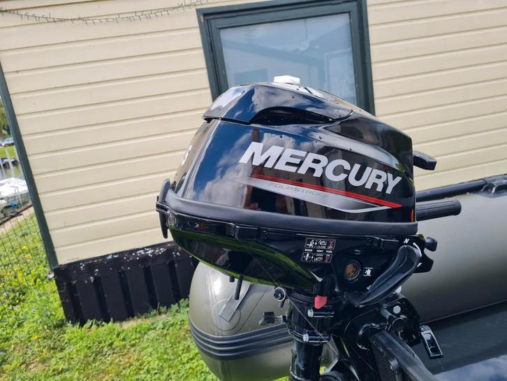 3.5pk mercury kort en 25pk yamaha lang zo goed als nieuw, Watersport en Boten, Vis- en Consoleboten, Zo goed als nieuw, Tot 10 pk