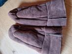 SHEEPSKINN SUÈDE GEVOERDE WANTEN, Kleding | Heren, Ophalen of Verzenden, Maat 52/54 (L), Handschoenen