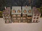 Modelspoor Gebouwen - Set van 4, Ophalen of Verzenden, Zo goed als nieuw