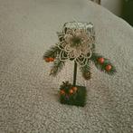 Kerststukje op tafellamp, Ophalen, Gebruikt