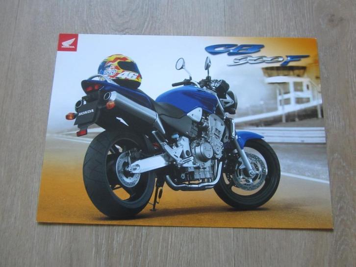 Honda CB 900 F Hornet brochure folder 2001 ?, Motoren, Handleidingen en Instructieboekjes, Honda, Ophalen of Verzenden