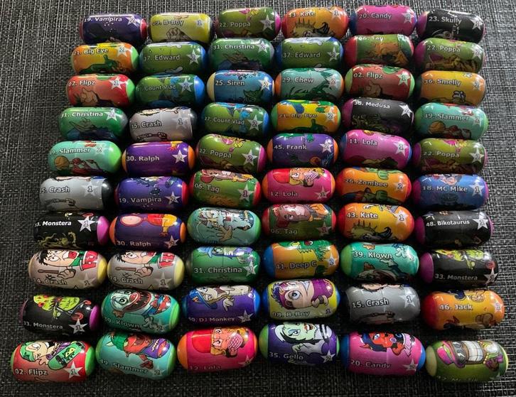 Div 06 - Street Beanz ... 60 stuks, Verzamelen, Supermarktacties, Plus, Ophalen