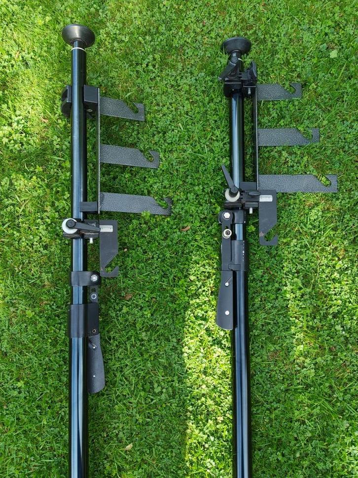 Manfrotto Autopole 2 Achtergrond systeem (rolhouders statief, Audio, Tv en Foto, Fotografie | Statieven en Balhoofden, Gebruikt