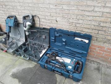 Breekhamer 2st BOSCH kango 1700watt hakhamer sloophamer beschikbaar voor biedingen