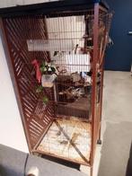 160 bij60, Dieren en Toebehoren, Vogels | Hokken en Kooien, Ophalen of Verzenden, Zo goed als nieuw, Metaal, Vogelkooi