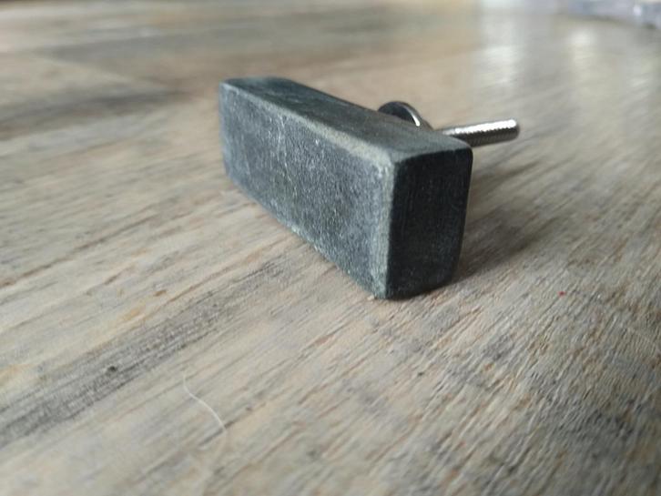 12 zwart stenen handgrepen - meubelgrepen - kastgrepen, Huis en Inrichting, Woonaccessoires | Overige, Nieuw, Ophalen of Verzenden