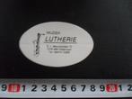 sticker oldenzaal muziek lutherie, Verzamelen, Stickers, Ophalen, Zo goed als nieuw, Bedrijf of Vereniging