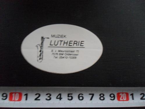 sticker oldenzaal muziek lutherie, Verzamelen, Stickers, Zo goed als nieuw, Bedrijf of Vereniging, Ophalen