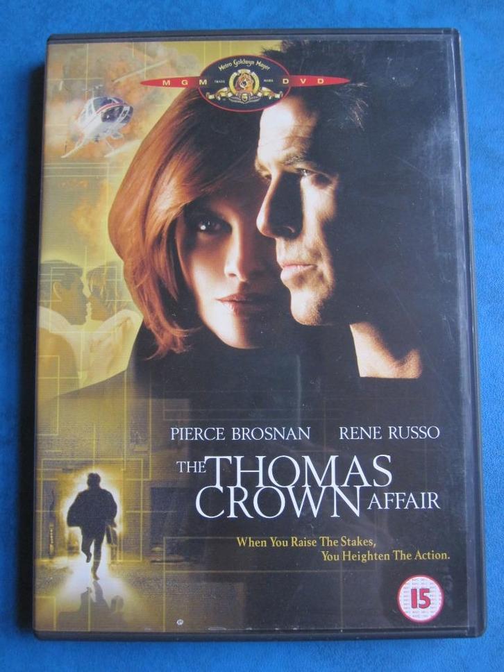 The Thomas Crown Affair (1999), Cd's en Dvd's, Dvd's | Thrillers en Misdaad, Zo goed als nieuw, Maffia en Misdaad, Vanaf 12 jaar