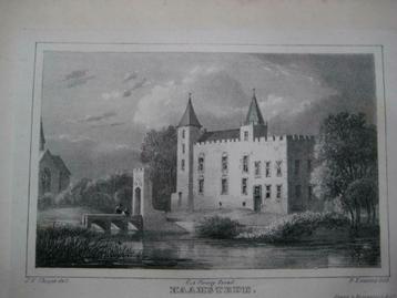 49 / Haamstede het Slot Litho 1846 beschikbaar voor biedingen