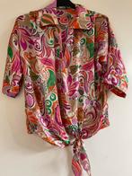 Luchtige blouse one size. 100% Viscose., Kleding | Dames, Ophalen of Verzenden, Zo goed als nieuw, Maat 42/44 (L)